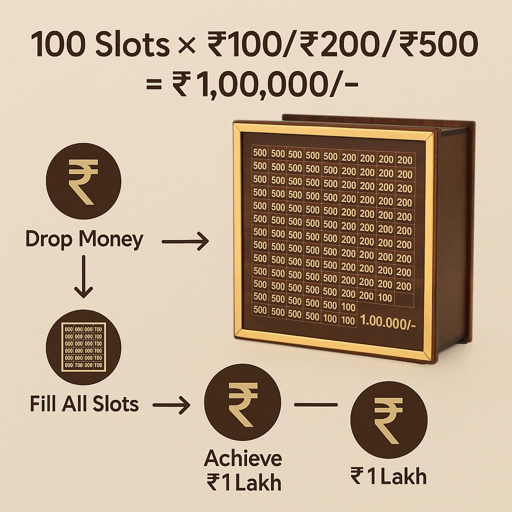 CashNest™ ₹1 Lakh Challenge Box